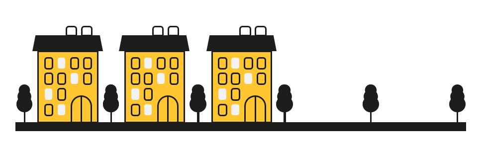 infinite scale with virtual buildings